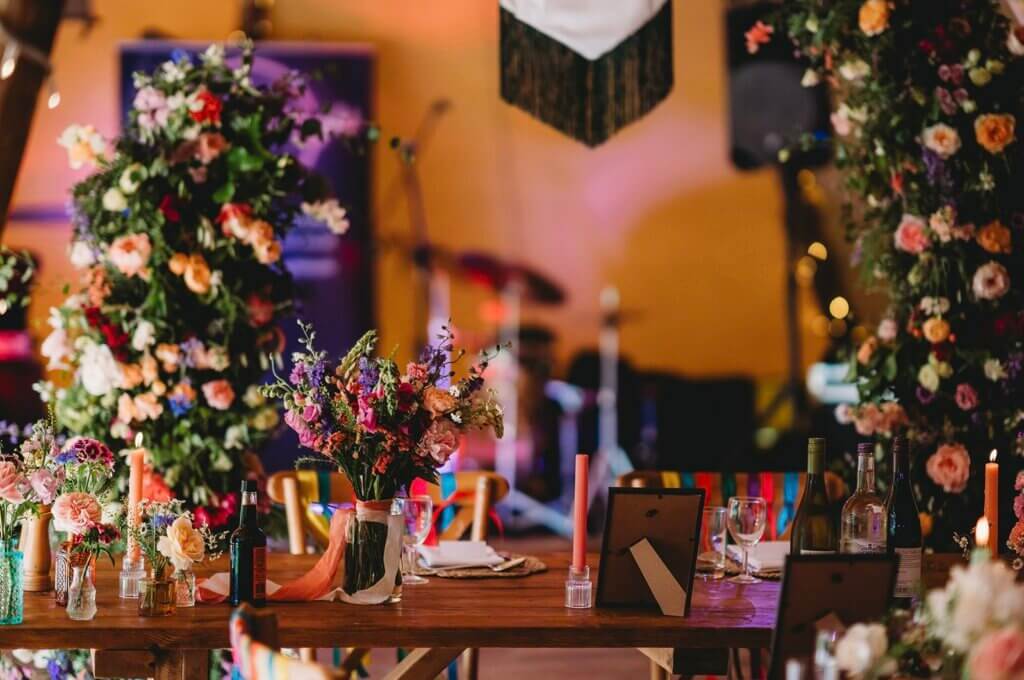 Emily and Mark decorations