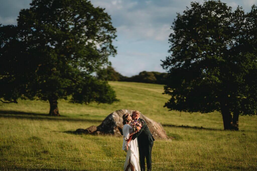 Emily and Mark's Wedding at Heathy Lea, Chatsworth