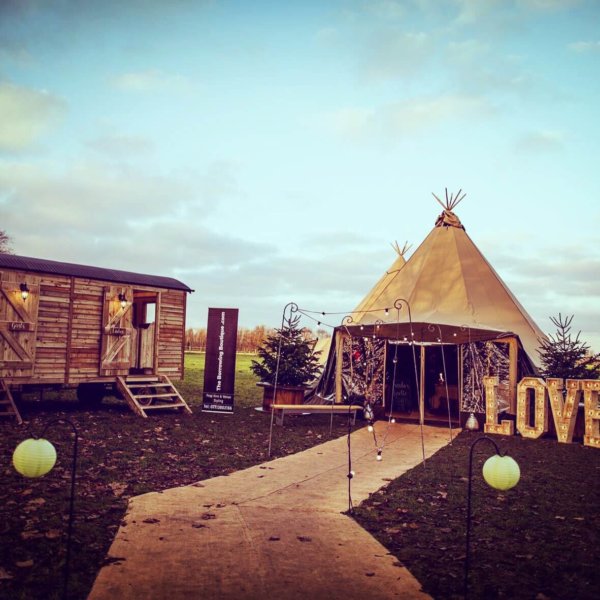 tipi hire for weddings